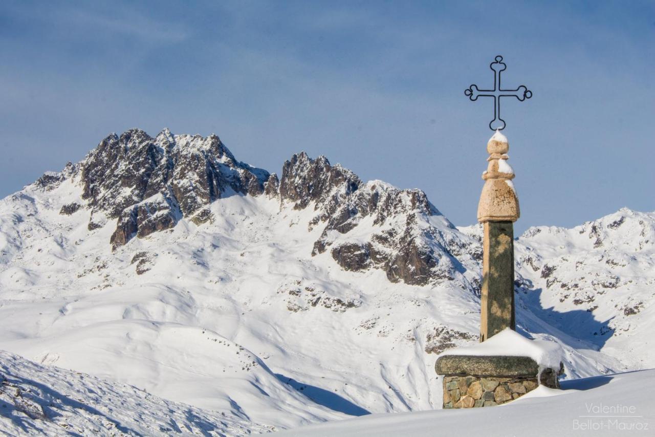 Agréable appartement de 6 pers au pieds des pistes ,wifi gratuit à Saint-Sorlin-d'Arves labelise 3 étoiles au gîte de France Extérieur photo